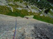 Tiro finale da fantascienza!!
Chi ha sparato 5c è un folle!
Almeno 6a/6a+ con spittatura super obbligatoria (fino a S3 in un tratto).
Spettacolo!!! 
