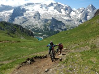 La Regina delle Dolomiti sentenzia: non scendere sul Fedaia da Porta Vescovo... 