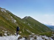 Discesa verso il Tibert.