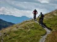 Brevi risalite sul sentiero verso Soulieres