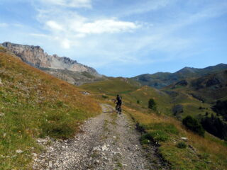 col de Peas laggiù in fondo