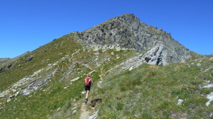 La cresta finale del Crabun