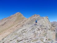 la cresta sommitale 