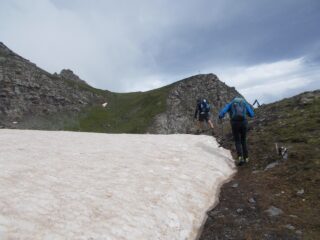 nevai residui prima del colle