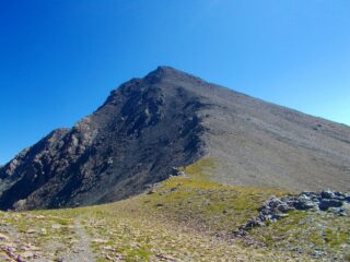 la Punta Rognosa dall'anticima