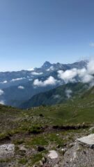 Vista Monviso dal colle