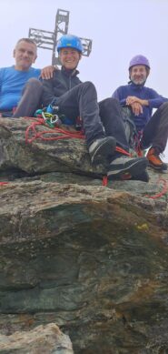 picco Lanino, tutti in cima