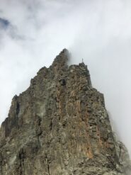 traversata in cresta verso il picco Coolidge e il picco Lanino