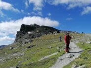la cima vista dal Colle S.Veran