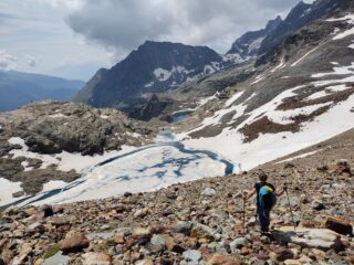 Di rientro verso il Rifugio 