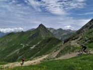 Verso il colletto Campanin