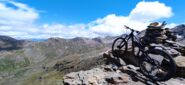 Panorama dalla cima sul classicimo versante di discesa dell' Invergnaux
