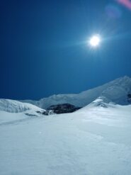 Gli imponenti seracchi che proteggono il Gran Combin (correre!!!)