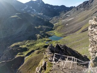 Primo colletto da cui si scende al rifugio