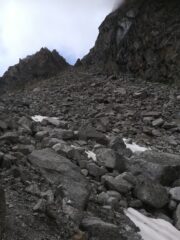 Scendendo dal colletto dei becchi