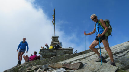 Arrivo in Cima