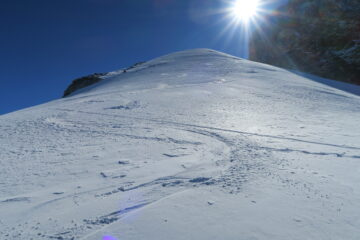 splendida neve in alto
