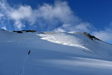 Ultimo tratto di salita al Cevedale