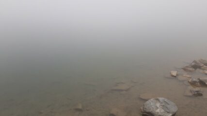 E’ il Lago del Mucrone visto dalla sponda
