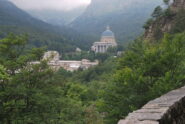 Il Santuario visto dalla Passeggiata dei Preti