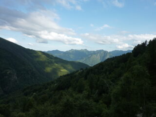 Panorama dalla falesia