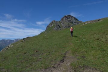 Quasi al colle dell'Orsiera