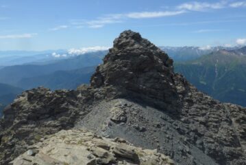 Salendo alla punta nord