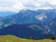 Sguardo verso il gruppo del Piz da Peres.