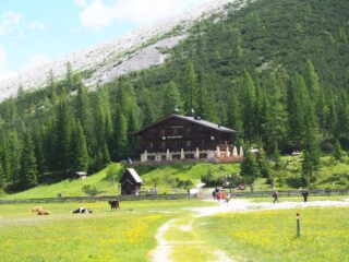 Il Rifugio Tre Scarperi.
