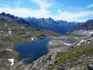 Il Gran Lago nel Vallone delle Cime Bianche.