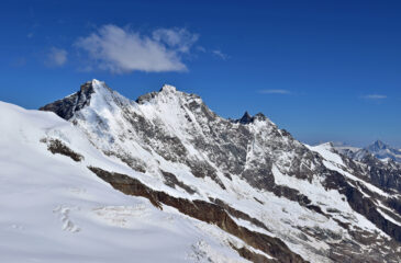 I Mischabel visti dalla vetta