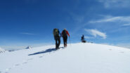 Arrivo in cima