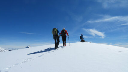Arrivo in cima