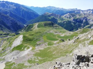 Camp des Fourches dalla cima