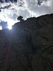 Calatina dalla prima guglia. Sempre fresco nella selletta.