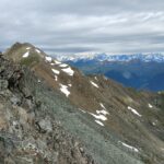 La p.ta Valletta vista dalla cresta