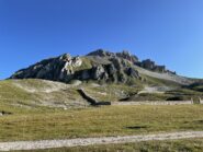 Becco Grande con le Cime Ovest - Est dal parcheggio