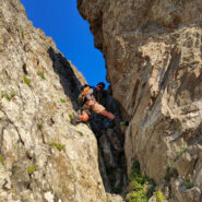 Camino sotto la cima Borello