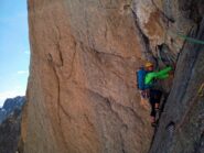 Iniziano le danze nel gran diedro...