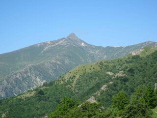 Il Pizzo D'ormea,da Lurdera.
