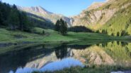 il laghetto di Bout du Col e la Gran Guglia