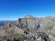 Dalla Cima Chiavesso: Punta Golai (sx) e Torre d'Ovarda (centro)