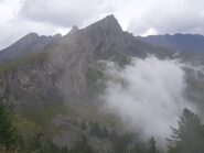 La falesia vista dalla strada dell'Agnello
