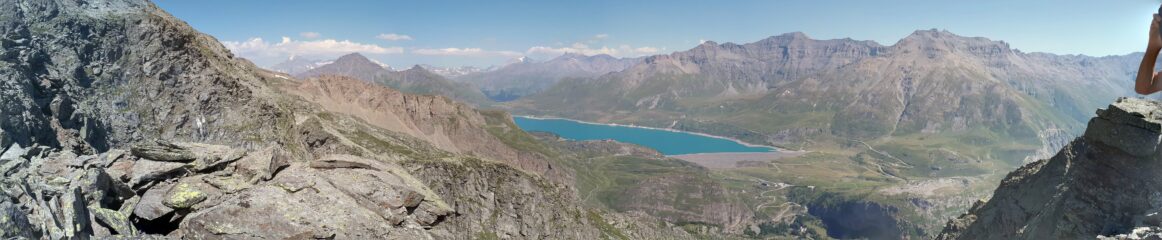 Vista da sopra la Capanna Vacca