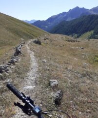 In discesa su Ferrere, tratto facile 
