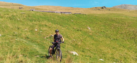 Si supera l'alpe del Colombardo