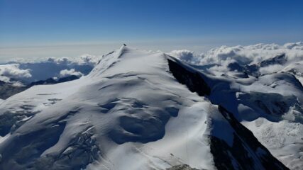 Lo Strahlorn visto dalla cima
