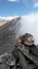 il Pelvo di Ciabrera dalla Tete de l'Autaret sulla via del ritorno..