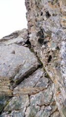 Il passaggio chiave all'inizio del secondo diedro