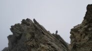 Uscita in cresta dal Passo dei Detriti